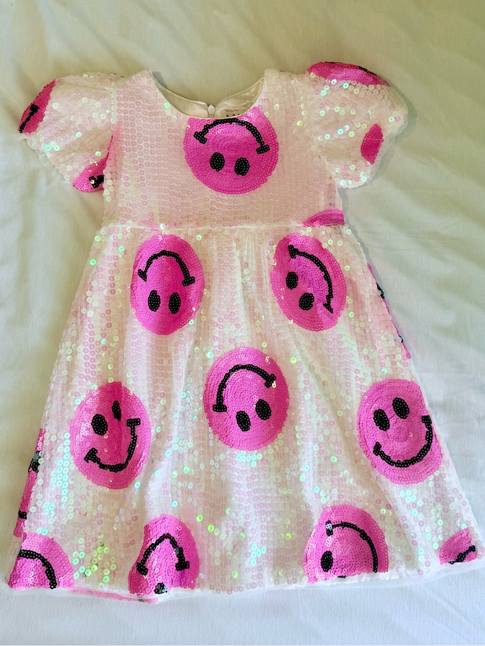 Lola + The Boys Pinkie Happy Emoji Dress